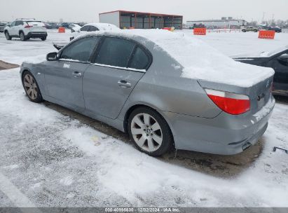 2005 BMW 530I Gray  Gasoline WBANA73525B815957 photo #4