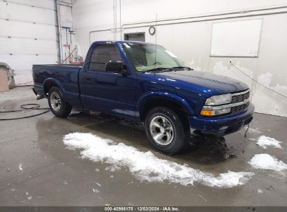 1999 CHEVROLET S-10 LS Blue  Gasoline 1GCCS1443X8113365 photo #1