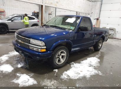 1999 CHEVROLET S-10 LS Blue  Gasoline 1GCCS1443X8113365 photo #3