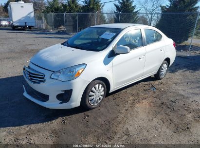 2019 MITSUBISHI MIRAGE G4 ES White  Gasoline ML32F3FJ4KHF09480 photo #3