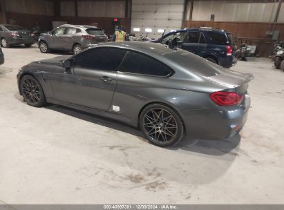 2018 BMW M4 Gray  Gasoline WBS4Y9C52JAA92452 photo #4