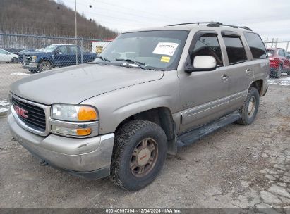 2002 GMC YUKON SLE Champagne  Flexible Fuel 1GKEK13Z82J271261 photo #3