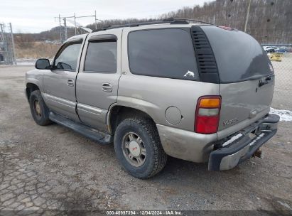 2002 GMC YUKON SLE Champagne  Flexible Fuel 1GKEK13Z82J271261 photo #4