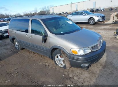 2001 PONTIAC MONTANA M16 W/1SF PKG. Brown  Gasoline 1GMDX03E81D215071 photo #1