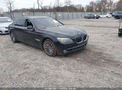 2011 BMW 740LI Black  Gasoline WBAKB4C50BC574890 photo #1