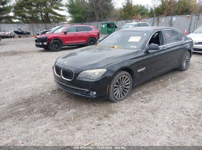 2011 BMW 740LI Black  Gasoline WBAKB4C50BC574890 photo #3