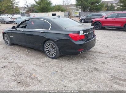 2011 BMW 740LI Black  Gasoline WBAKB4C50BC574890 photo #4