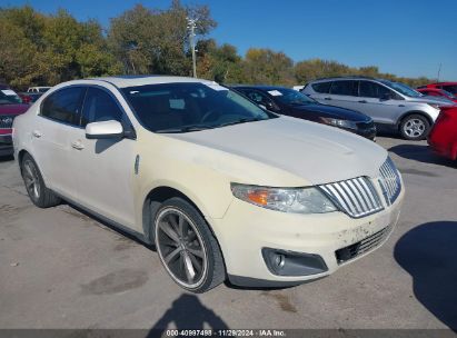 2009 LINCOLN MKS White  Gasoline 1LNHM93R89G602053 photo #1