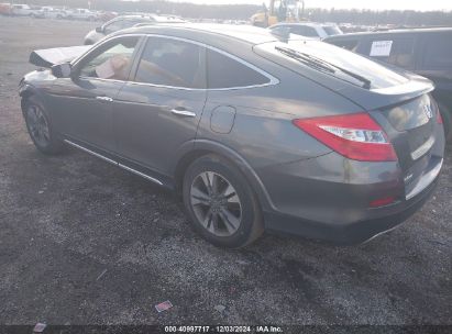 2013 HONDA CROSSTOUR EX-L V6 Gray  Gasoline 5J6TF1H53DL002566 photo #4