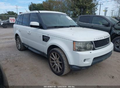 2012 LAND ROVER RANGE ROVER SPORT HSE White  Gasoline SALSK2D42CA726753 photo #1