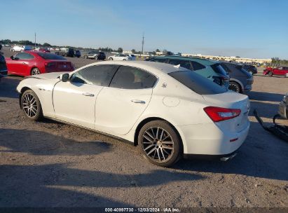 2016 MASERATI GHIBLI S Q4 White  Gasoline ZAM57RTA8G1167913 photo #4