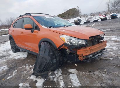 2013 SUBARU XV CROSSTREK 2.0I LIMITED Orange  Gasoline JF2GPAKC3DH829788 photo #1