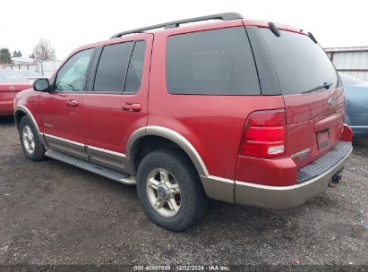 2002 FORD EXPLORER EDDIE BAUER Red  Gasoline 1FMZU74W62UD60433 photo #4