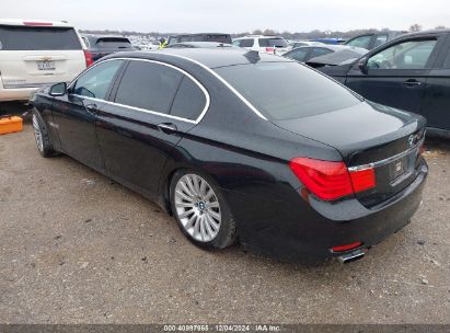 2009 BMW 750LI Black  Gasoline WBAKB83549CY62686 photo #4