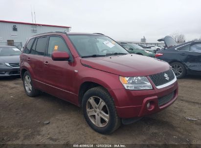 2008 SUZUKI GRAND VITARA LUXURY Maroon  Gasoline JS3TE947084100292 photo #1