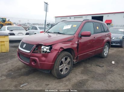 2008 SUZUKI GRAND VITARA LUXURY Maroon  Gasoline JS3TE947084100292 photo #3