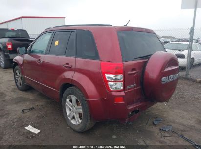 2008 SUZUKI GRAND VITARA LUXURY Maroon  Gasoline JS3TE947084100292 photo #4