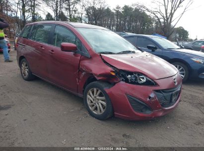 2012 MAZDA MAZDA5 SPORT Red  Gasoline JM1CW2BL8C0105307 photo #1