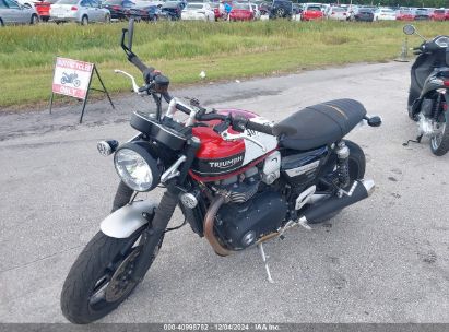 2019 TRIUMPH MOTORCYCLE SPEED TWIN Red  Gasoline SMTD54HF1KT944203 photo #3