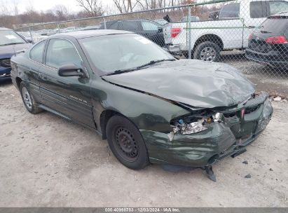 2000 PONTIAC GRAND AM SE Green  Gasoline 1G2NE12T2YM801316 photo #1