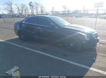 2014 CADILLAC ATS LUXURY Black  Gasoline 1G6AB5RA4E0181816 photo #1