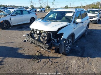 2022 VOLKSWAGEN TAOS 1.5T SE White  Gasoline 3VVSX7B2XNM095703 photo #3