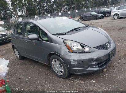 2013 HONDA FIT Gray  Gasoline JHMGE8H34DC015374 photo #1