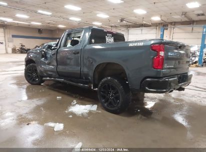 2022 CHEVROLET SILVERADO 1500 LTD 4WD  SHORT BED LT TRAIL BOSS Gray  Gasoline 1GCPYFED1NZ182896 photo #4