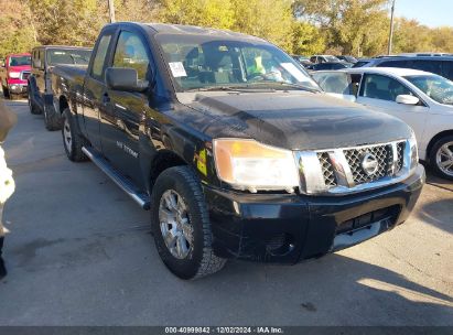 2009 NISSAN TITAN XE Black  Flexible Fuel 1N6BA06A49N301471 photo #1