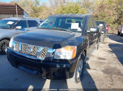 2009 NISSAN TITAN XE Black  Flexible Fuel 1N6BA06A49N301471 photo #3