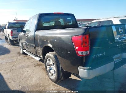 2009 NISSAN TITAN XE Black  Flexible Fuel 1N6BA06A49N301471 photo #4