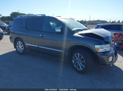 2010 INFINITI QX56 Gray  Gasoline 5N3ZA0NF8AN904767 photo #1