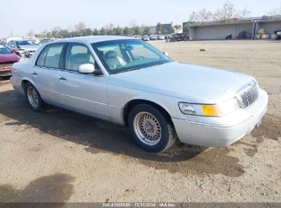 2002 MERCURY GRAND MARQUIS LS Silver  Gasoline 2MEFM75W72X618603 photo #1