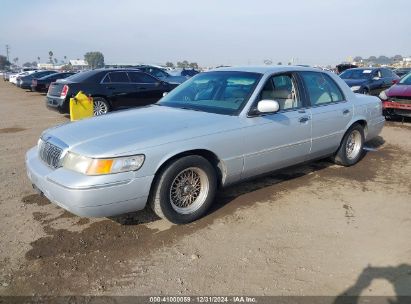 2002 MERCURY GRAND MARQUIS LS Silver  Gasoline 2MEFM75W72X618603 photo #3