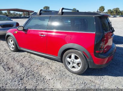 2010 MINI COOPER CLUBMAN Red  Gasoline WMWML3C50ATX51775 photo #4