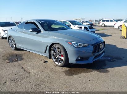 2022 INFINITI Q60 RED SPORT 400 Blue  Gasoline JN1FV7LK2NM660495 photo #1