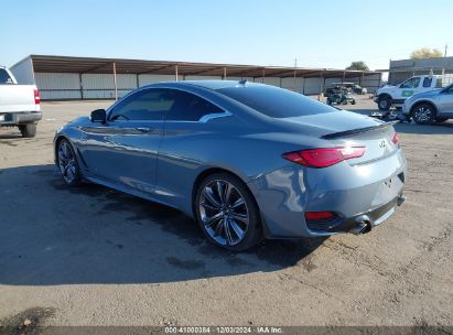 2022 INFINITI Q60 RED SPORT 400 Blue  Gasoline JN1FV7LK2NM660495 photo #4