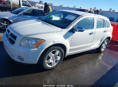 2009 DODGE CALIBER SXT White  Gasoline 1B3HB48A29D157215 photo #3