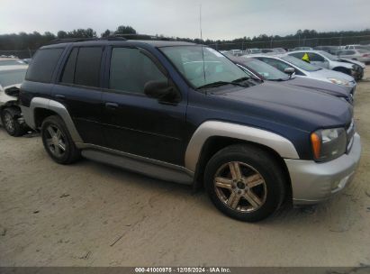 2008 CHEVROLET TRAILBLAZER LT Blue  Gasoline 1GNET13M482191043 photo #1