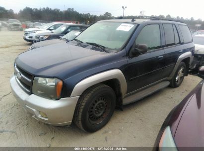 2008 CHEVROLET TRAILBLAZER LT Blue  Gasoline 1GNET13M482191043 photo #3