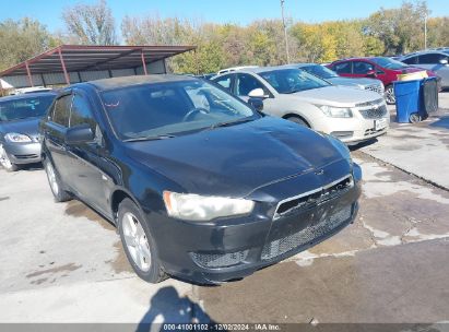 2009 MITSUBISHI LANCER ES/ES-SPORT Black  Gasoline JA3AU26U19U037853 photo #1