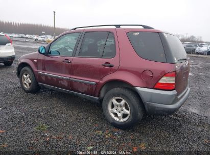 1999 MERCEDES-BENZ ML 320 Red  Gasoline 4JGAB54E5XA107899 photo #4