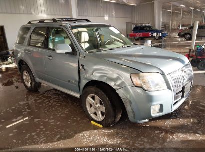 2009 MERCURY MARINER HYBRID Blue  Hybrid 4M2CU29359KJ14016 photo #1