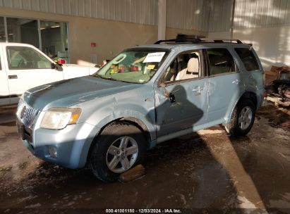 2009 MERCURY MARINER HYBRID Blue  Hybrid 4M2CU29359KJ14016 photo #3