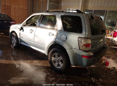 2009 MERCURY MARINER HYBRID Blue  Hybrid 4M2CU29359KJ14016 photo #4