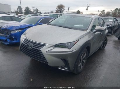 2021 LEXUS NX 300 Gray  Gasoline JTJGARDZ4M2236442 photo #3