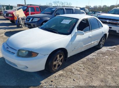 2004 CHEVROLET CAVALIER LS White  Gasoline 1G1JF52F047266982 photo #3