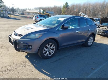 2007 MAZDA CX-7 GRAND TOURING Gray  Gasoline JM3ER29L470154460 photo #3