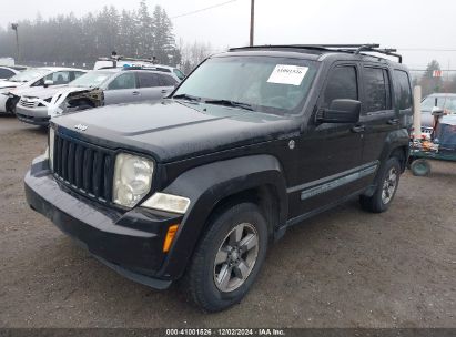 2008 JEEP LIBERTY SPORT Black  Gasoline 1J8GN28K28W209985 photo #3