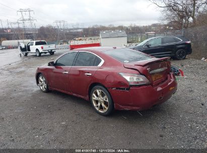 2012 NISSAN MAXIMA 3.5 SV Maroon  Gasoline 1N4AA5AP6CC848645 photo #4